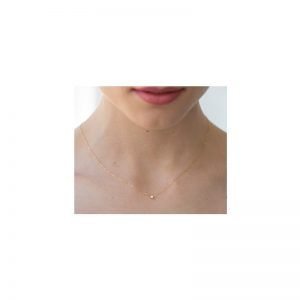DIAMANTE CON CADENA DE ORO GD024OA