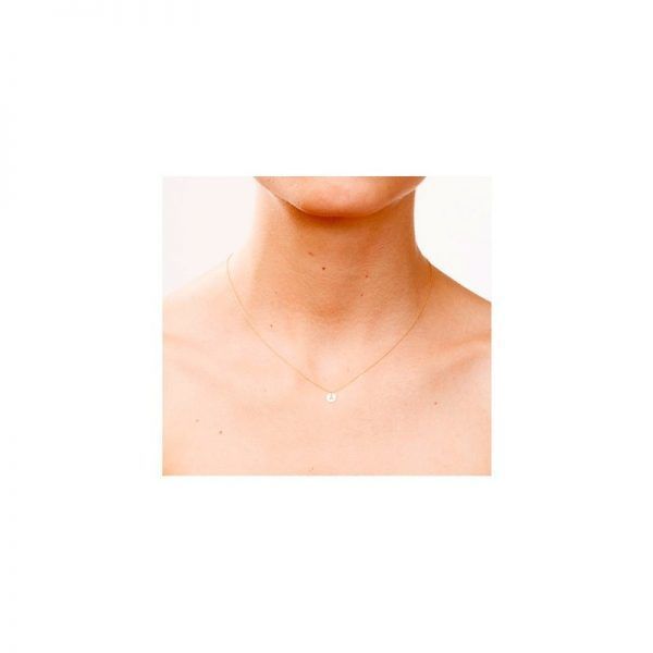 CADENIA + CHAPITA INICIAL ORO 18K