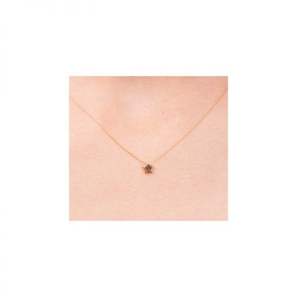 COLGANTE ESTRELLA PEQUEÑA CON CADENA