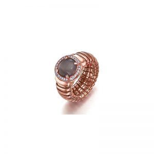 ANILLO ELITE PLATA/ORO ROSA LA101RS.15