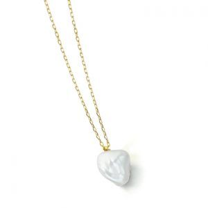 COLGANTE ORO 18K Y PERLA