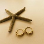Pendientes Balloon Oro ambiente