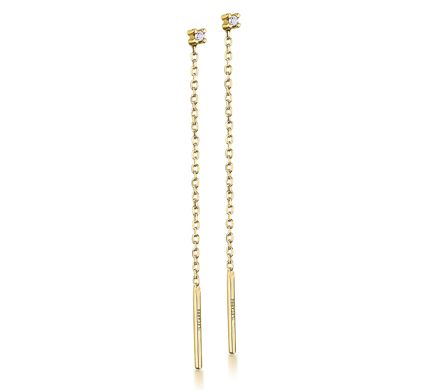 PENDIENTES-CADENA-ORO-18K-DIAMANTES-NOMAD-BY-LECARRE-GB114OA DENA-ORO-18K-DIAMANTES-NOMAD-BY-LECARRE-GB114OA