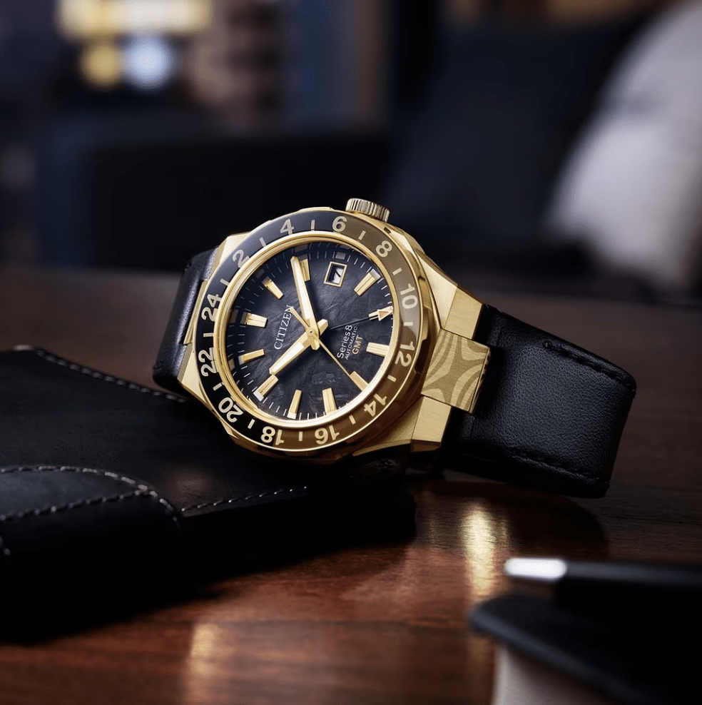 Citizen NB6092-01E Male Leather | forged carbon | ø 41mm lifestyle